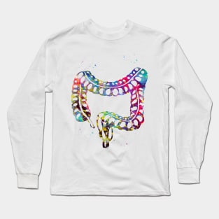 Lower gastrointestinal tract Long Sleeve T-Shirt